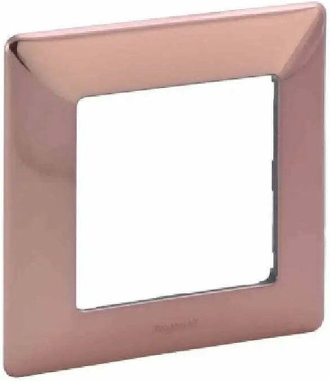 Single Frame Valena Life Legrand Copper