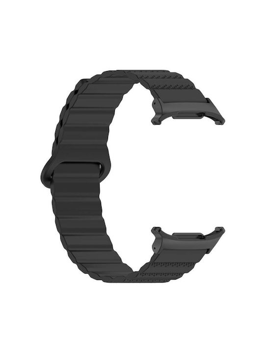 Edman Λουράκι Σιλικόνης Μαύρο (Galaxy Watch Ultra)
