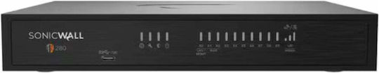 Sonicwall Firewall 03-ssc-1824 Black Rj45 Ethernet Lan 10 100 1000