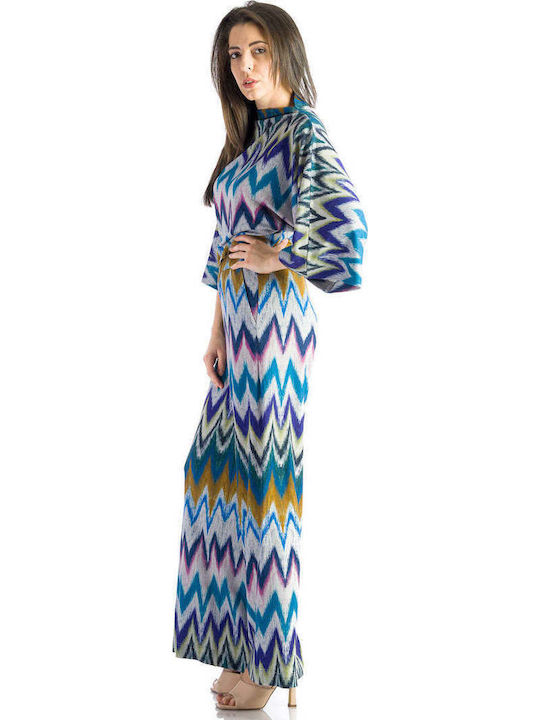 Γυναικεία Καλοκαιρινή Μπλούζα με Μανίκι 3/4 Πολύχρωμη