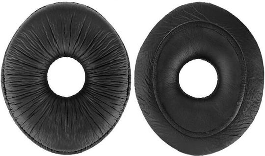 Set 2 Bureți Edman Panasonic Technics Rp-dj1200 Rp-dj1205 Rp-dj1210 Pentru Căști Negri