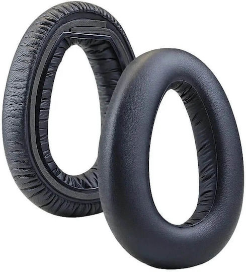 Set 2 Bureți Edman Sennheiser Pxc 550 Pxc 550-ii Wireless Mb 660 Pxc 480 Căști Negru
