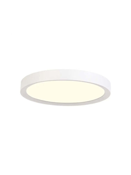Lightex Sleng Таванно Осветително Тяло Черно с Интегриран LED