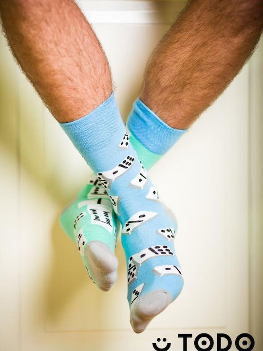 Todo Socks Κάλτσες με Σχέδια Μπεζ