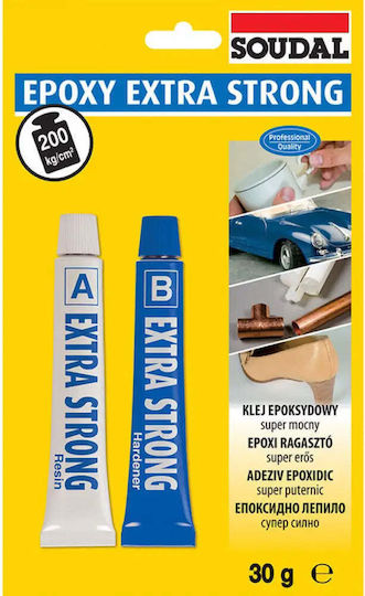 Epoxy Glue Epoxy Extra Strong 30 G Soudal