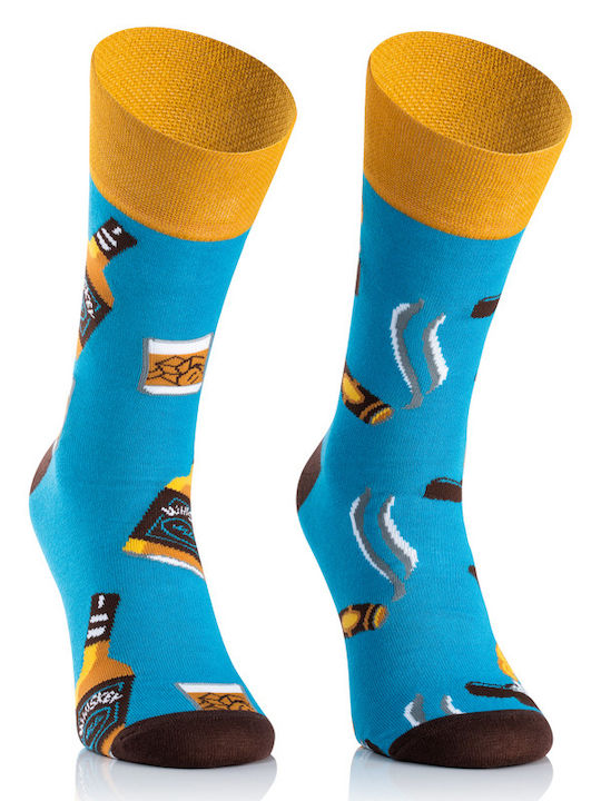 Todo Socks Κάλτσες με Σχέδια Μπεζ