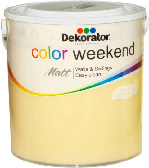 Colored Latex Mat Banana Shake 2.5 L Dekorator