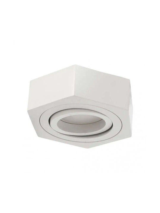 Lightex Spot with GU10 Socket in White Colour