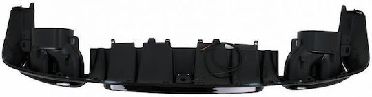 Diffuser Πίσω Προφυλακτήρα Mercedes-benz E-class W213 16-19 Amg Line Προφυλακτήρα Μαύρο Brabus Look Μαύρες Μπούκες Mercedes Benz Cαrνεr