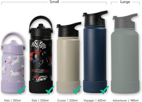Dozze Spare Part Lid for Thermos Black