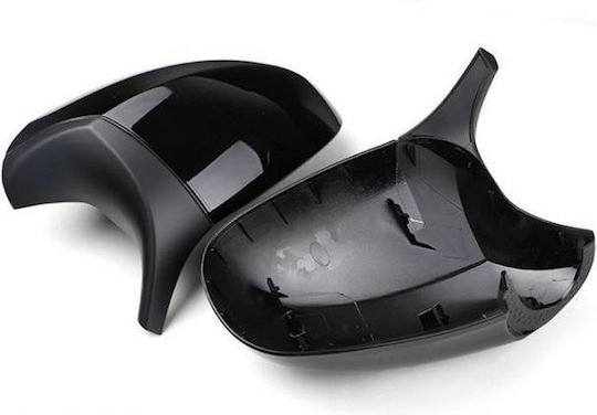 Καπάκια Καθρεφτών Bmw 1 E87 E81 E82 E88 3 E90 E91 05-08 E92 E93 06-10 M3/m4 Look Μαύρο Γυαλιστερό & Ματ 2 Τεμάχια Bmw Cαrνεr