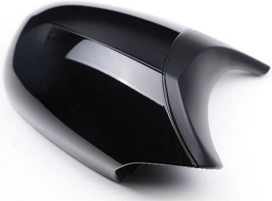 Καπάκια Καθρεφτών Bmw 1 E87 E81 E82 E88 3 E90 E91 05-08 E92 E93 06-10 M3/m4 Look Μαύρο Γυαλιστερό & Ματ 2 Τεμάχια Bmw Cαrνεr