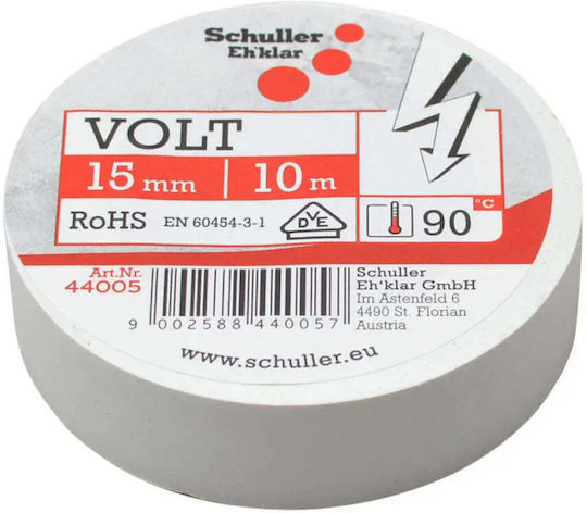 Insulation Tape 10 M/15 Mm Vde Schuller