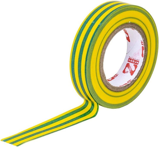 Set 10 Rolls Insulating Tape 16mm X 20m Two Colors Pvc Rubber Adhesive