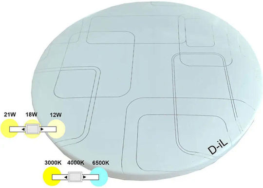 D-IL LED Панел 12W