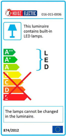 Horoz Electric Square LED Panel 6W With Natural White Light 4200K