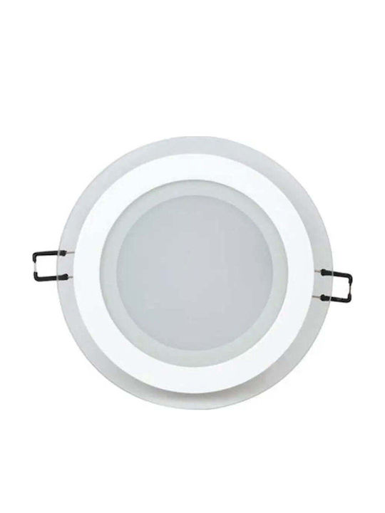 Horoz Electric Кръгъл LED Панел 12W с Неутрално Бяло Светлина 4200K