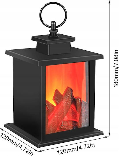 Inna Marka Dekorative Tischlampen LED Kamin 18x12cm