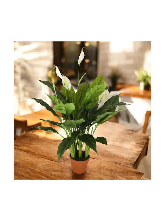 Künstliche Topfpflanze Spathiphyllum 105cm Hd Hd-10988