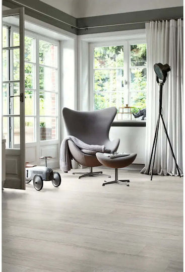 Laminatböden Egger Grau Eiche Elva El2081 8,00 Mm 32/ac4 Gehrungskante