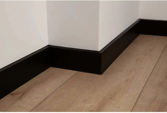 Plintă Pardoseli MDF Cu Acoperire PVC Doellken Flex 80 Negru