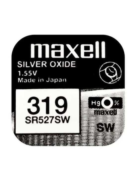 Silver Button Battery Maxell Sr527 Sw 1.55v 319 1.55v