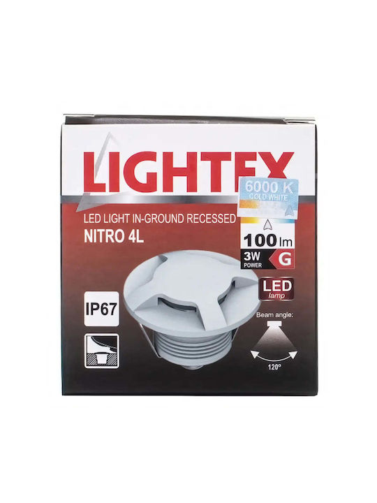 Lightex Spot De Podea LED 3W 60cm Lightex Spot De Podea LED 3W 60cm
