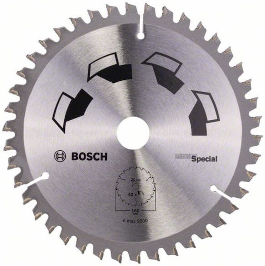 Kreissägeblatt 160x2,5x20/16 Z42 Bosch