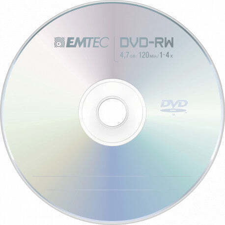 Emtec DVD-RW 4.7GB/4X 100 Bucăți în Spindle
