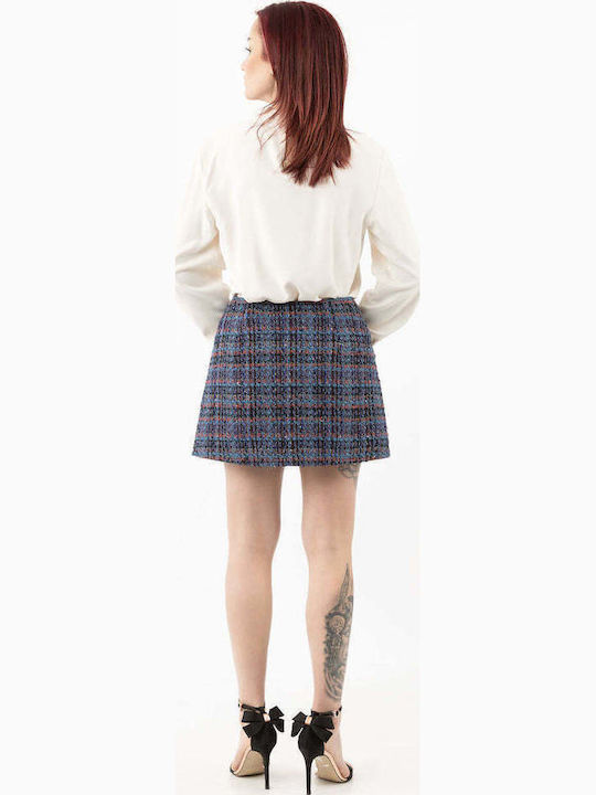 Mini Damenrock Blau