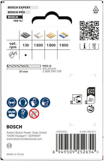 Bosch Ferăstrău de Găurit Multi Material pentru Tăiere Uscată cu Diametru 67mm