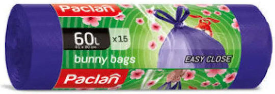 Paclan Торби за смет Капацитет 60л 15 броя