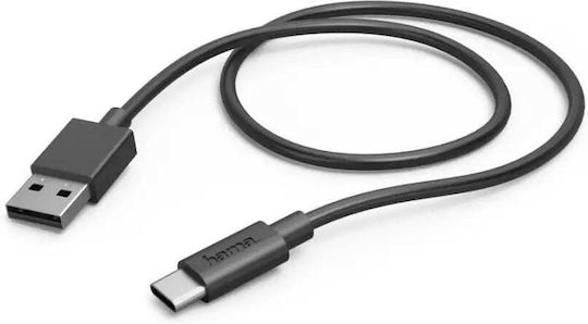 Hama Usb-c To Usb A Cable 0.5 M 480mbit/3a Black