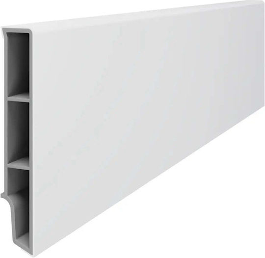Vilo Sempla 80 701 White Pvc Baseboard