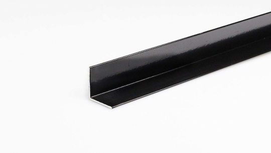 Profil Colțar din Aluminiu 10x10mm/1m Negru