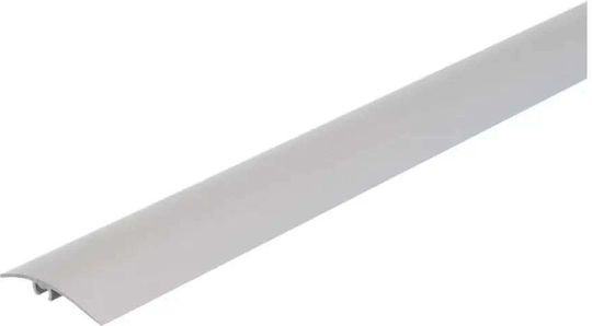 Transition Strip Concealed Installation Doellken 40 Mm Silver 0.93 M