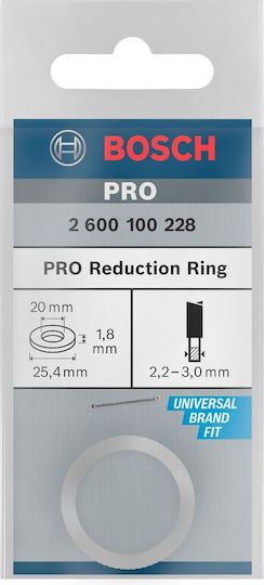 Reduzier Ring 25,4x20 Bosch Pro