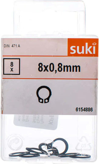 Unterlegscheibe 8,0x0,8mm Suki