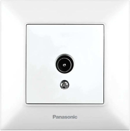 Tv Antennensteckdose 12db Weiß Panasonic Arkedia Slim
