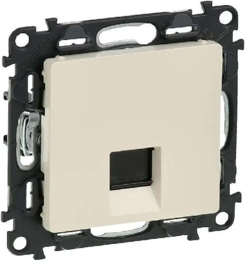 Computer Socket Rj45 Cat 5e Ftp Valena Life Legrand Cream