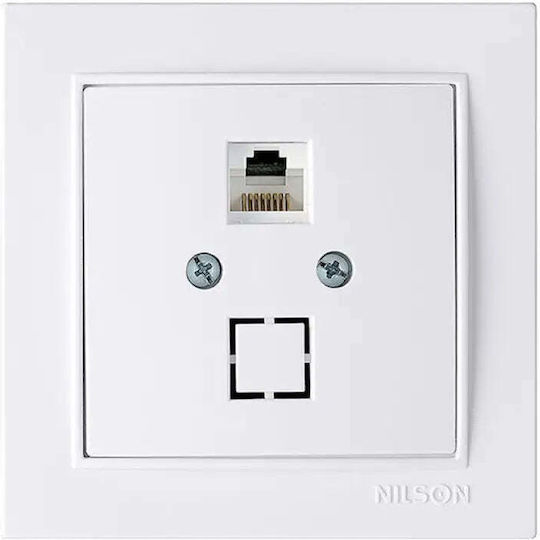 Prize De Rețea Rj45 Cat5e Alb Nilson Thor
