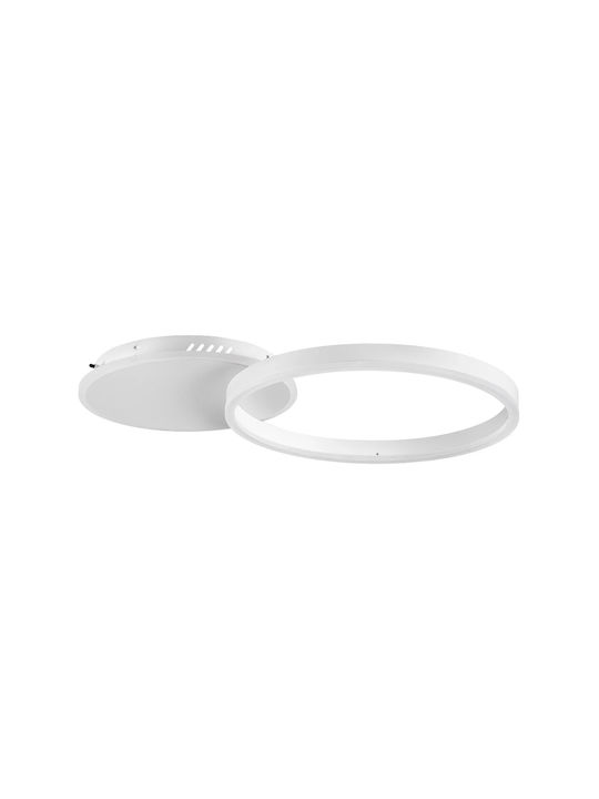 kelvo Venom Ceiling Light 60cm White with Integrated LED