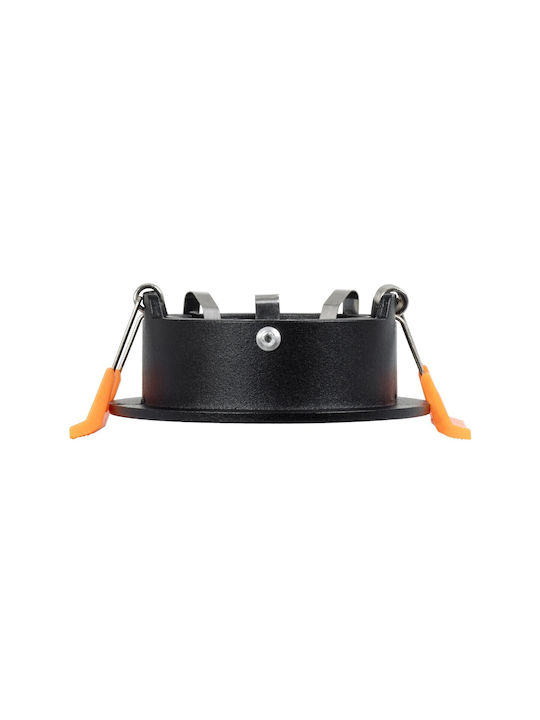 kelvo Metallic Frame for GU10 Spots Black 8.5x8.5cm