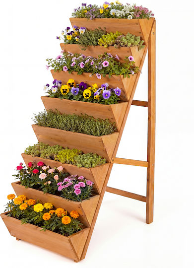 Costway Planter Box Din Lemn Portocaliu Costway Planter Box Din Lemn Portocaliu