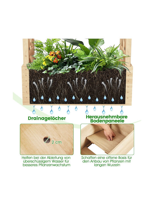 Costway Jardiniere Din Lemn Costway Jardiniere Din Lemn
