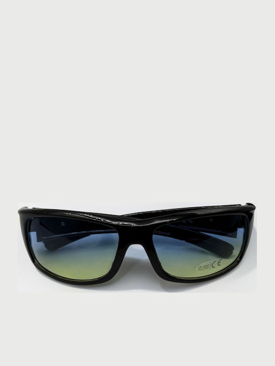 Dasoon Vision Unisex Γυαλιά Ηλίου με Γαλάζιο Σκελετό και Γαλάζιο Φακό 2478315