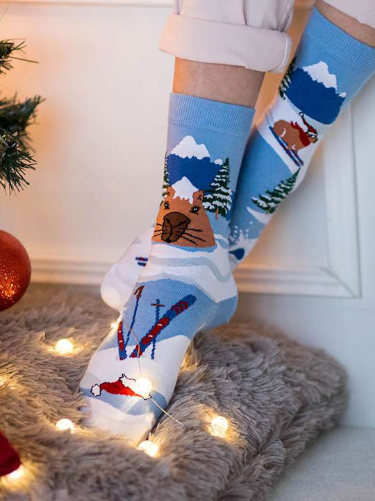 Pirin Hill Weihnachten Socken Blau
