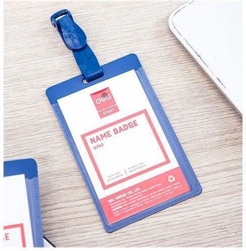 Deli Κονκαρδα Κλιπ Pp 5.4x9cm Μπλε 50 Τεμαχια
