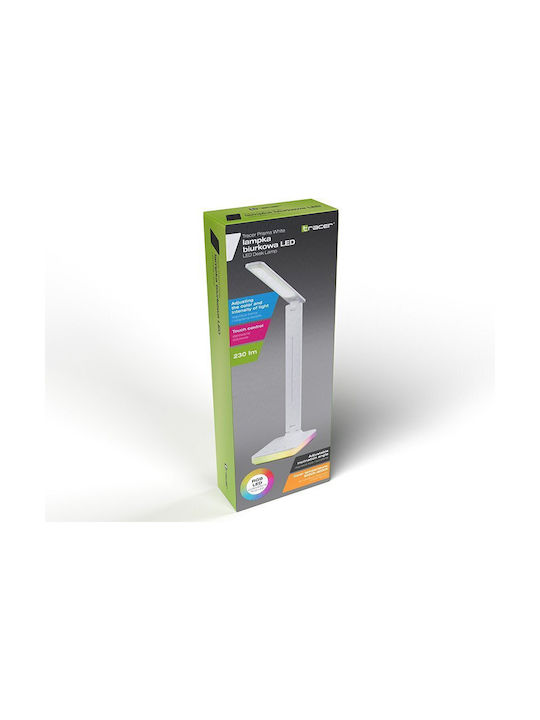 Tracer LED Φωτιστικό Γραφείου σε Λευκό Χρώμα