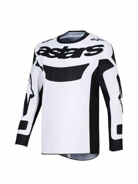 Alpinestars Мотоциклетна Блуза Racer Riway Бяла Черна